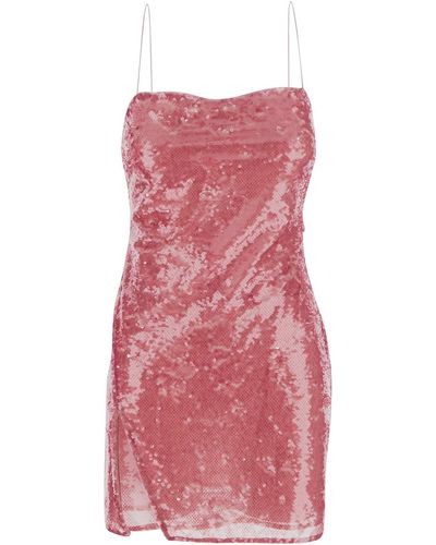 The Attico Pink Dress With Split