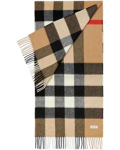 Burberry Vintage Check Scarf - Natural