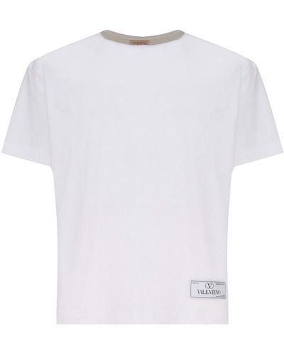 Valentino Garavani Vlogo Cotton T-shirt - White