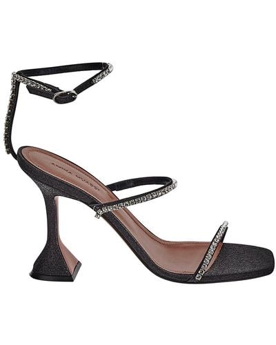 AMINA MUADDI Sandal In With On The Straps - Black