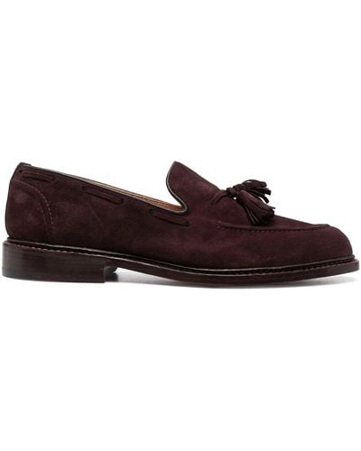 Tricker's Elton Suede Loafers - Brown