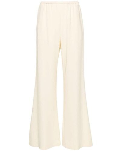 Forte Forte Cady Flared Trousers - Natural