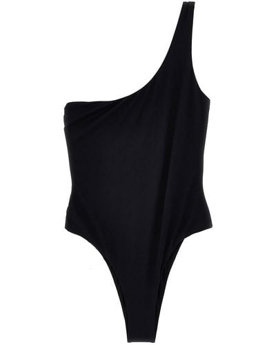 Emilio Pucci One-shoulder Swimsuit - Black