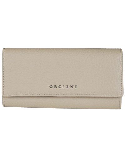 Orciani Soft Wallet - Grey