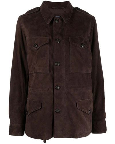 Polo Ralph Lauren Jacket With Zip - Brown