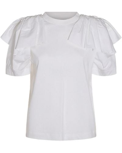 Alexander McQueen Cotton T-shirt - White