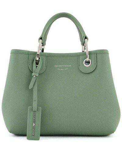 Emporio Armani Shopping Bag - Green