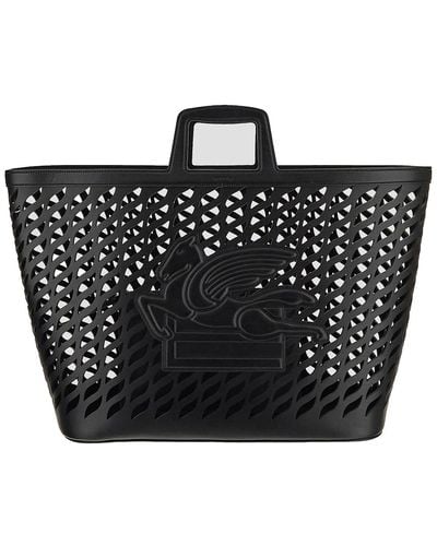 Etro Shopping Bag - Black
