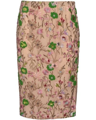 Vivetta Embroidered Skirt - Multicolor