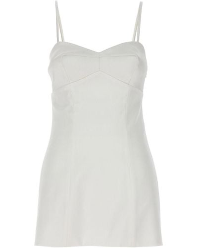 Ermanno Scervino Silk Dress - White