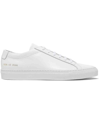 Common Projects Leather Trainers - White