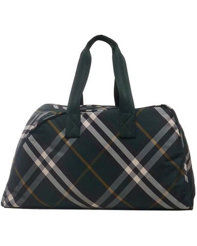 Burberry Shield Travel Bag Large - Black