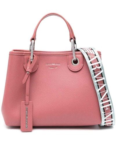 Emporio Armani Small Shopping Bag - Pink