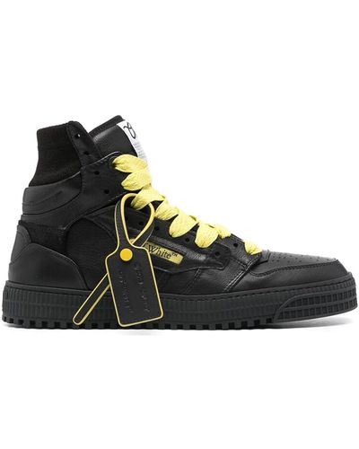 Off-White c/o Virgil Abloh Grey Chunky Trainers - Black