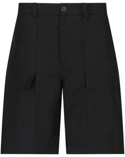 Studio Nicholson Cargo Shorts - Black