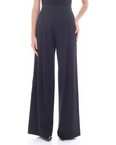 Fuzzi Trousers With Pleats - Blue