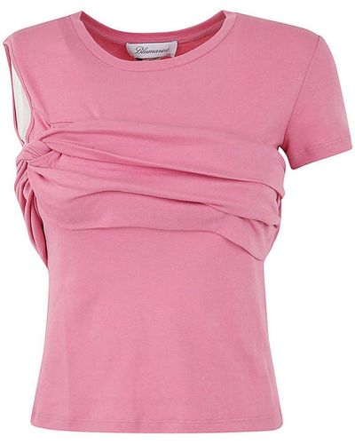 Blumarine Cotton T-shirt - Pink