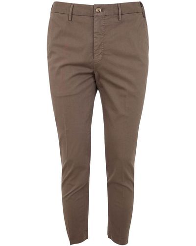 Incotex Cotton Short Trousers - Grey