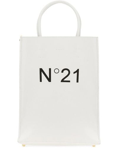 N°21 Shopper Bag - White