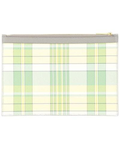 Thom Browne Small Docut Holder - Green