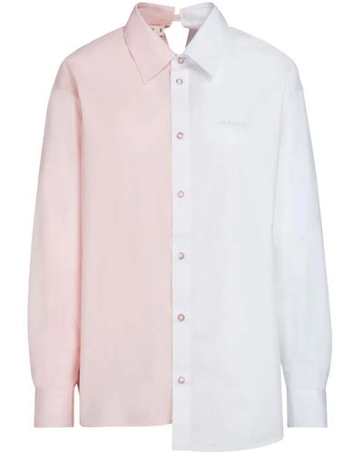 Marni Two-coloured Shirt - Pink