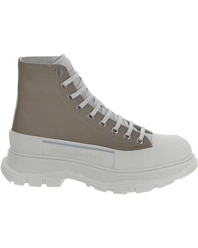 Alexander McQueen Ankle Boots - Grey