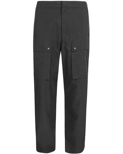Balmain Nylon Cargo Trousers - Grey