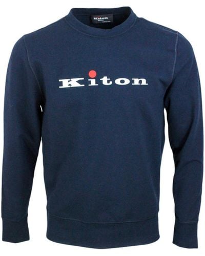 Kiton Jumpers - Blue