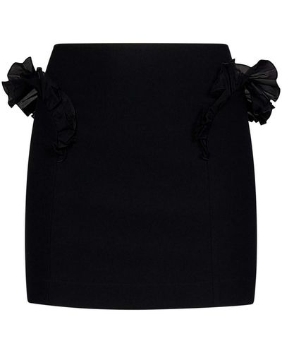 Nensi Dojaka Stretch Mini Skirt - Black