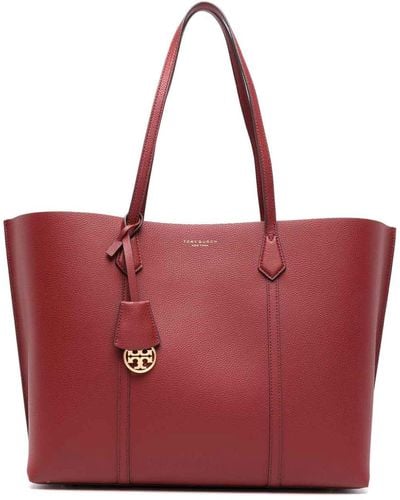 Tory Burch Perry Shopping Bag - Red