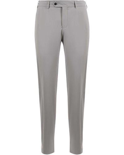 PT Torino Tech Fabric Trousers - Grey