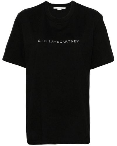 Stella McCartney T-shirt Con Stampa - Black
