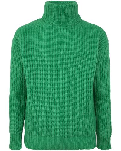 Nuur Turtle Neck Sweater - Green