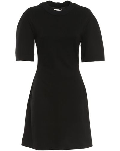 Alexander McQueen Stretch Viscose Dress - Black