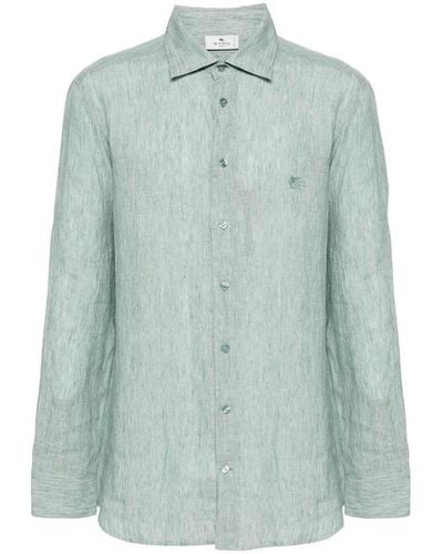 Etro Shirt With Print - Green
