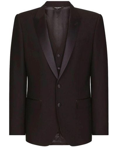 Dolce & Gabbana Wool Suit - Black