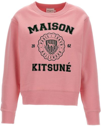 Maison Kitsuné Varisity Sweatshirt - Pink