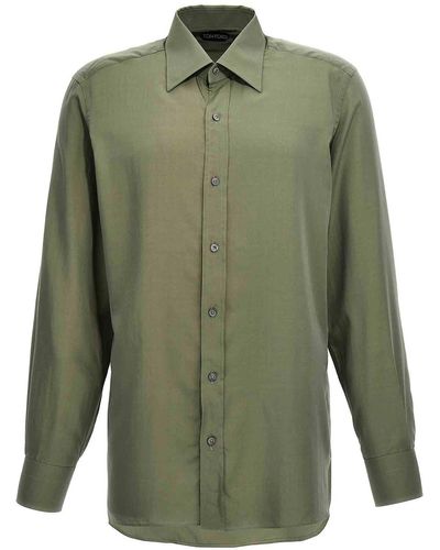 Tom Ford Parachute Shirt - Green