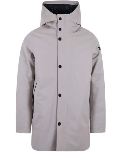 Rrd Rubber Double Parka Jkt - Grey