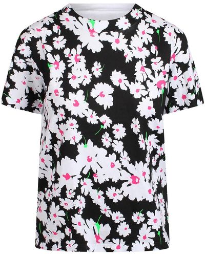MSGM Flower T-shirt - Black