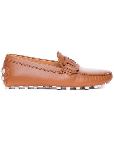 Tod's Gommino Bubble Kate Loafers - Brown
