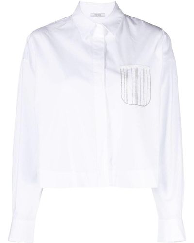 Peserico Shirt With Pocket - White