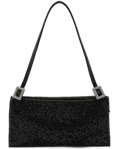 Benedetta Bruzziches La Grande Crystal-embellished Handbag - Black