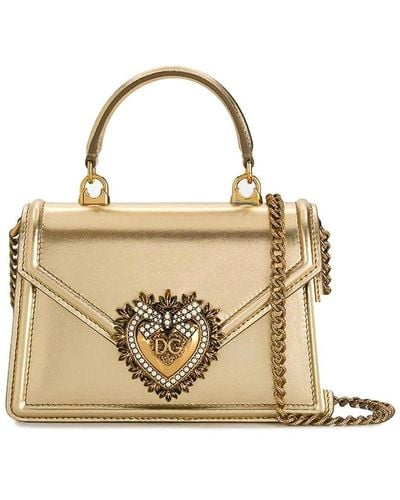 Dolce & Gabbana Mini Devotion Bag - Metallic