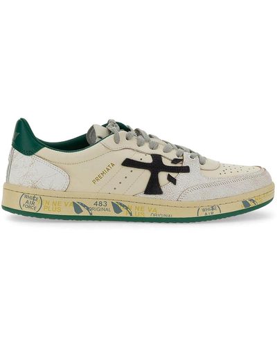 Premiata Clay Trainers - Green