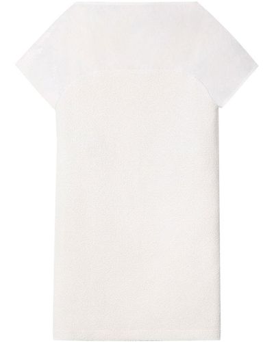 Nina Ricci Short Sleeve Dress - White