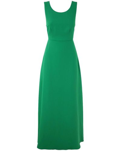 P.A.R.O.S.H. Long Polyester Dress - Green