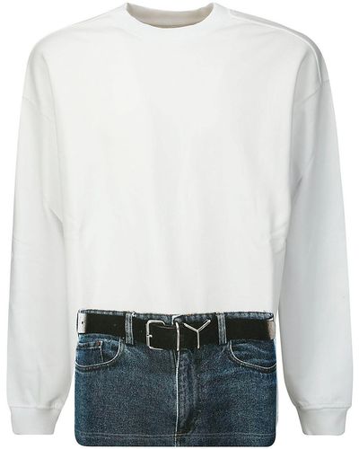 Y. Project Sweatshirt - White
