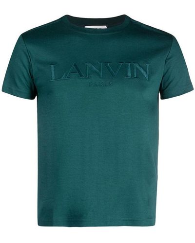 Lanvin Logo Tee - Green
