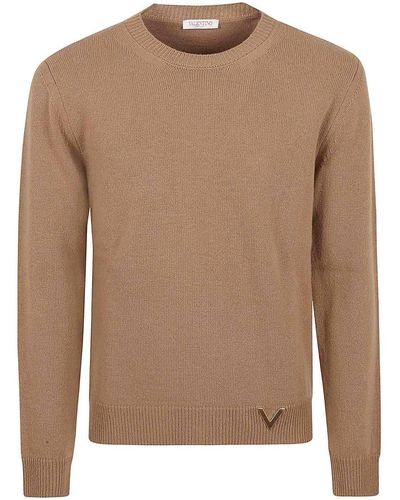 Valentino Garavani Pure Sweater - Brown